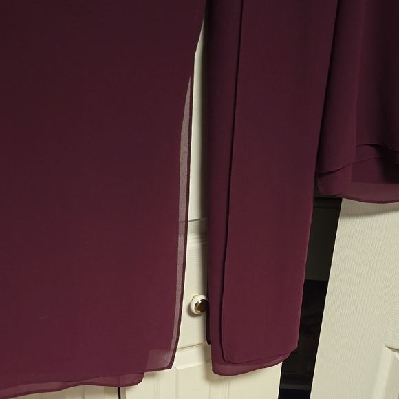 Purple Two-Piece Dress Set - Picture 7 of 7